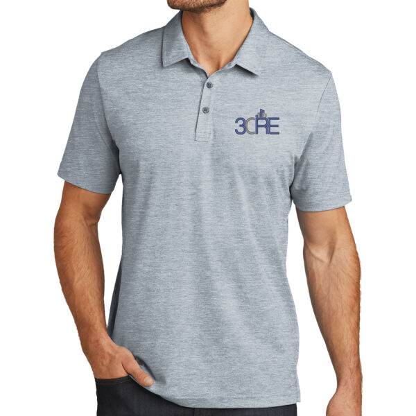  - Oceanside Heather Polo Thumbnail