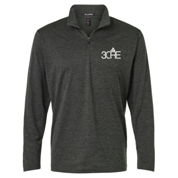   - Men's Pro-Lock Performance Mélange Quarter-Zip Pullover Thumbnail
