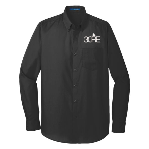   - Long Sleeve Carefree Poplin Shirt Thumbnail