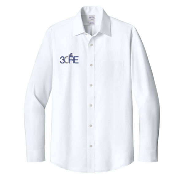   - Wrinkle Free Stretch Pinpoint Spread Collar Shirt Thumbnail