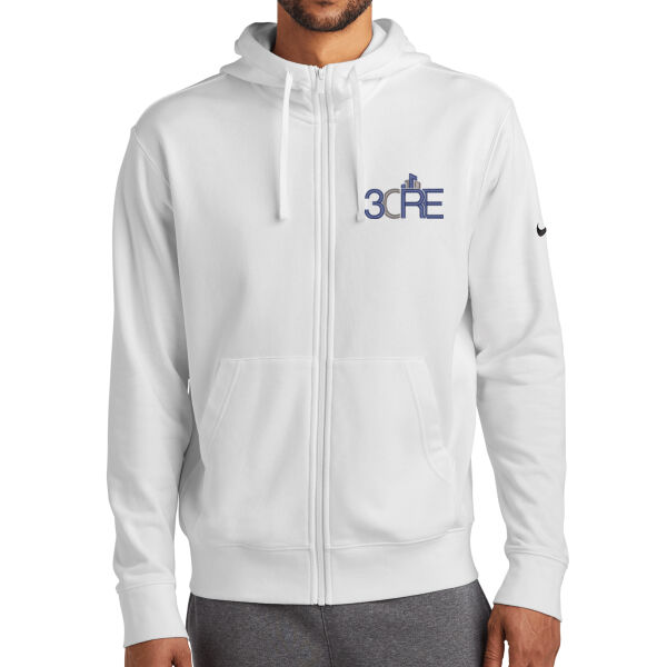   - Club Fleece Sleeve Swoosh Full Zip Hoodie Thumbnail