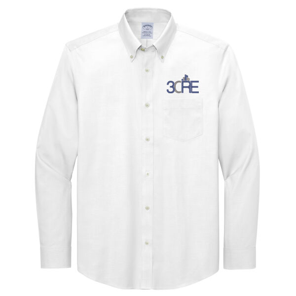   - Tall Wrinkle Free Stretch Pinpoint Shirt Thumbnail