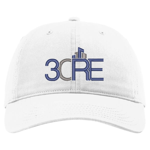   - Peach Twill Dad Hat Thumbnail