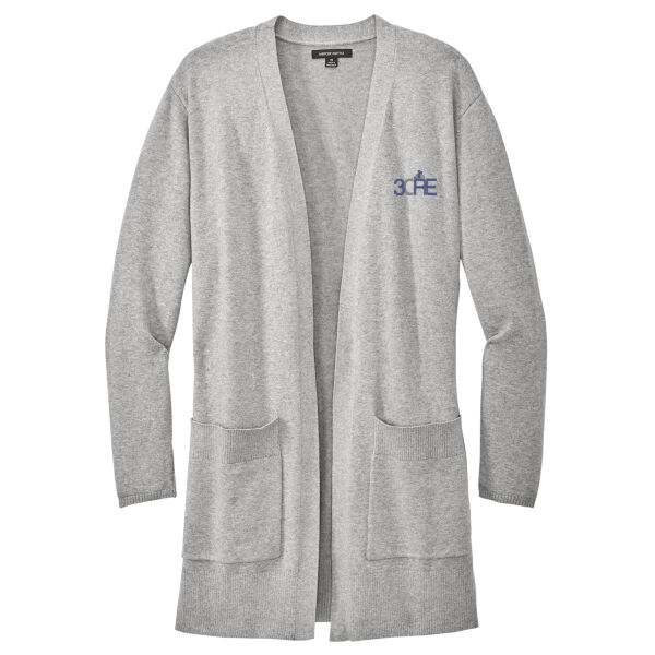   - Women's Open Front Cardigan Sweater Thumbnail