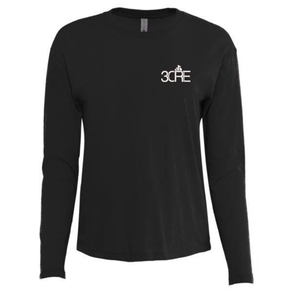   - Women's Cotton Relaxed Long Sleeve T-Shirt Thumbnail